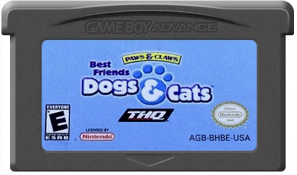 Paws and Claws Dogs and Cats Best Friends Cartridge