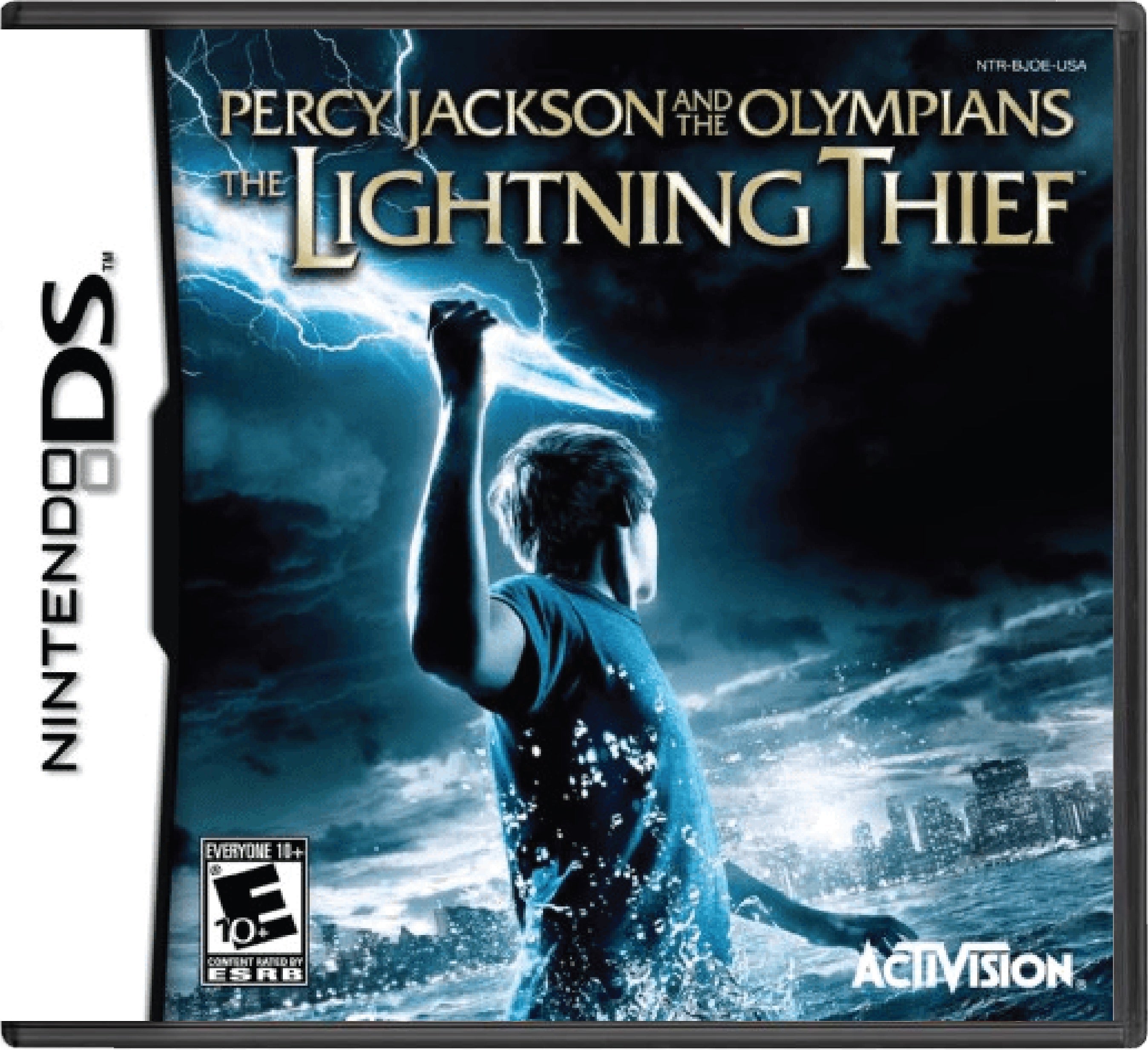 Percy Jackson & the Olympians The Lightning Thief Cover Art