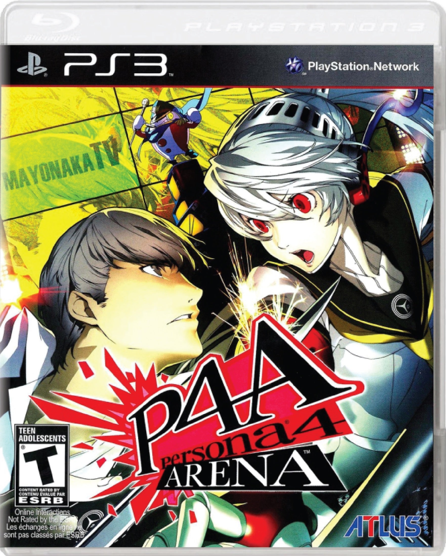 Persona 4 Arena Cover Art