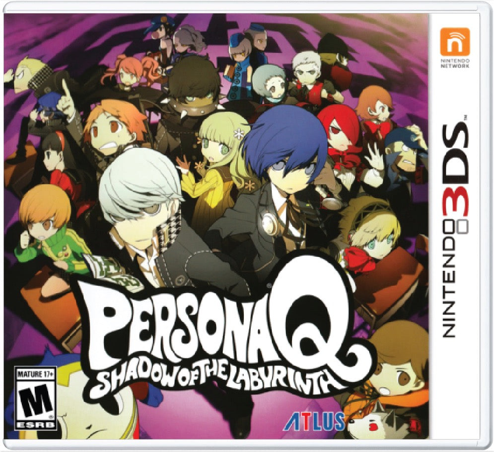 Persona Q Shadow of the Labyrinth Cover Art