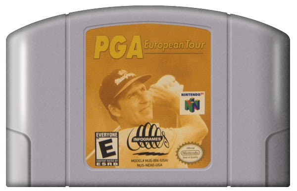 PGA European Tour Cover Art and Product Photo
