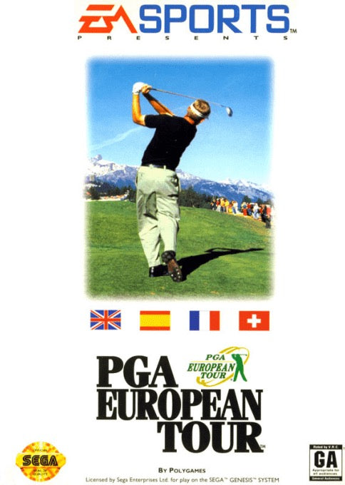PGA European Tour Cover Art