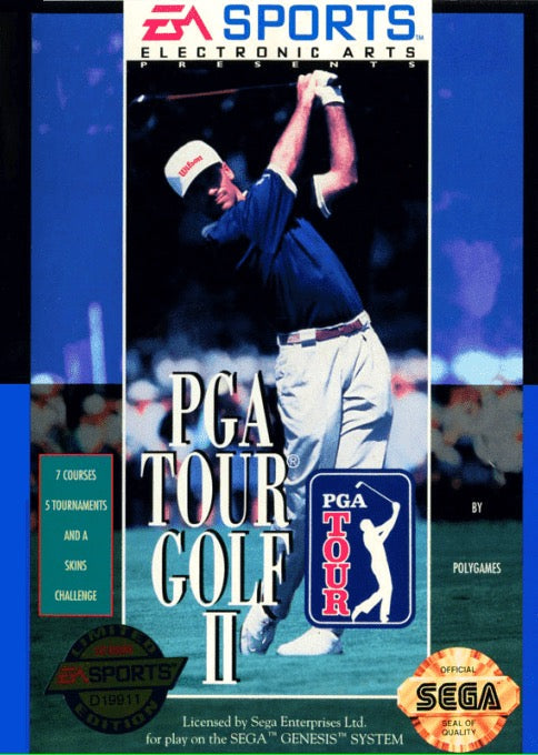 PGA Tour Golf II Cover Art
