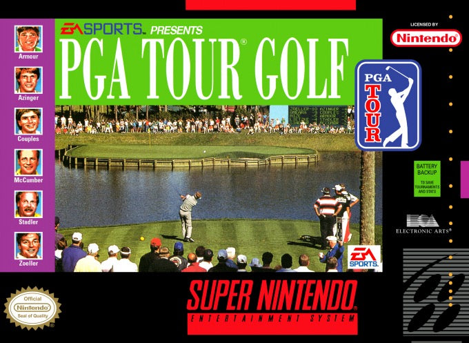 PGA Tour Golf Cover Art