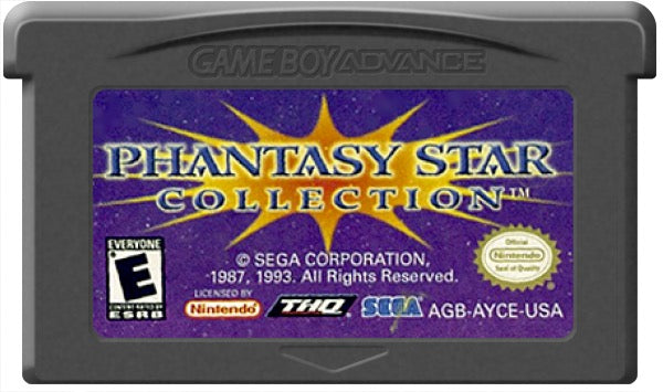 Phantasy Star Collection Cartridge