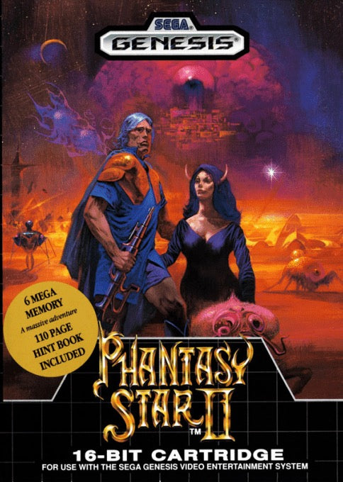 Phantasy Star II Cover Art