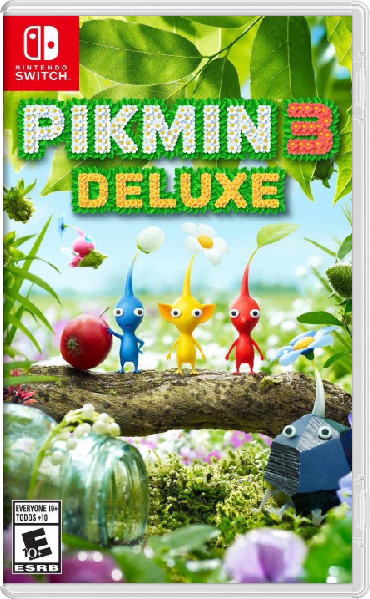 Pikmin 3 Deluxe Cover Art