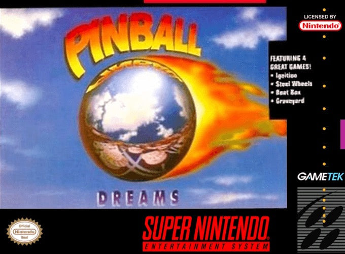 Pinball Dreams Cover Art