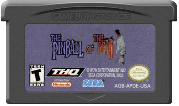 Pinball of the Dead Cartridge