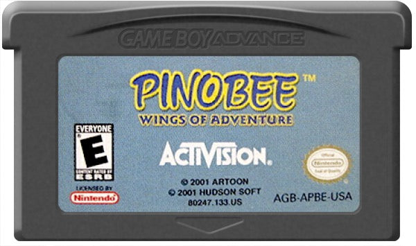 Pinobee Wings of Adventure Cartridge