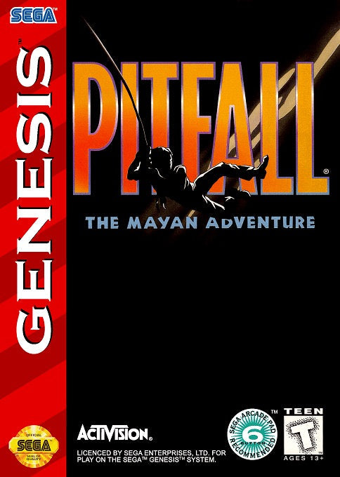 Pitfall Mayan Adventure Cover Art