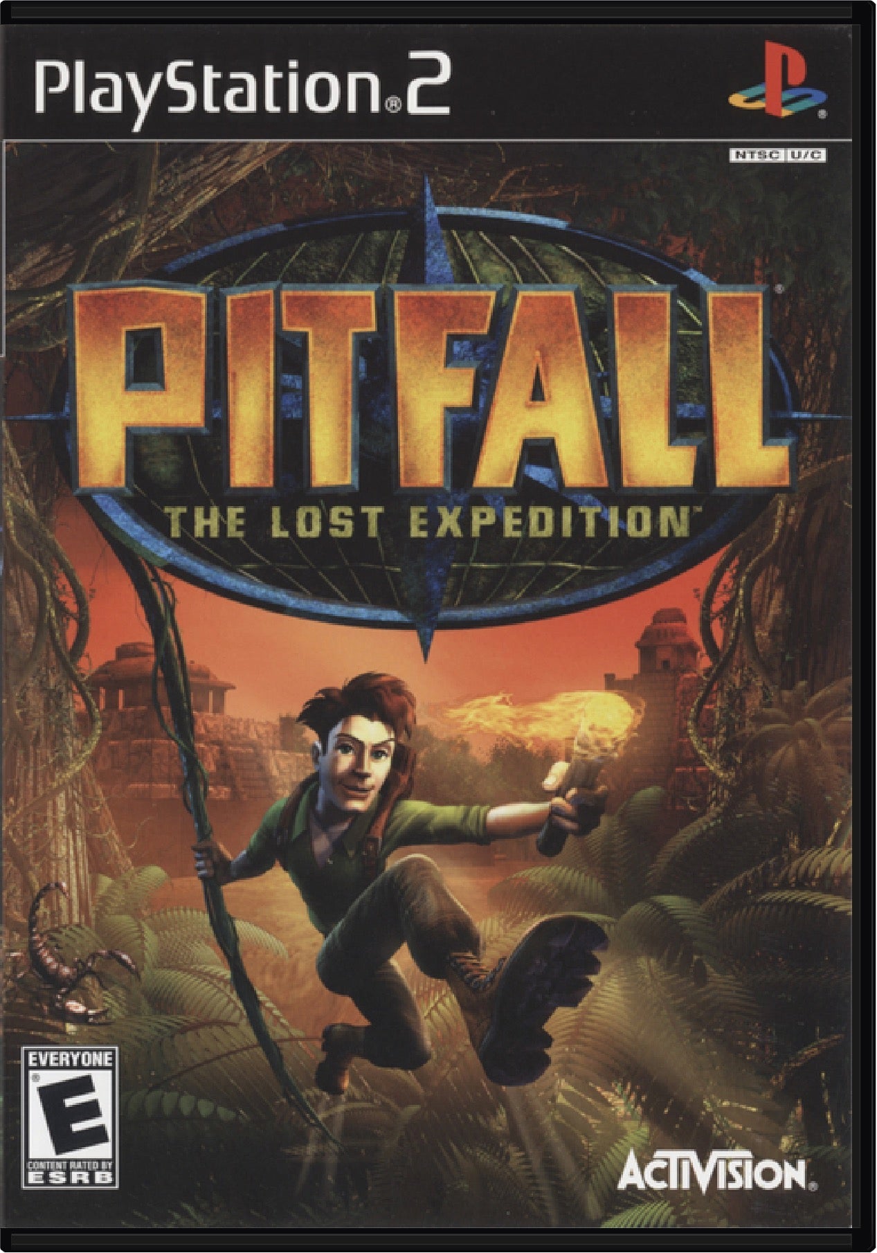 Pitfall The Lost Expedition Cover Art and Product Photo
