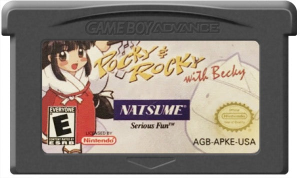 Pocky and Rocky With Becky Cartridge