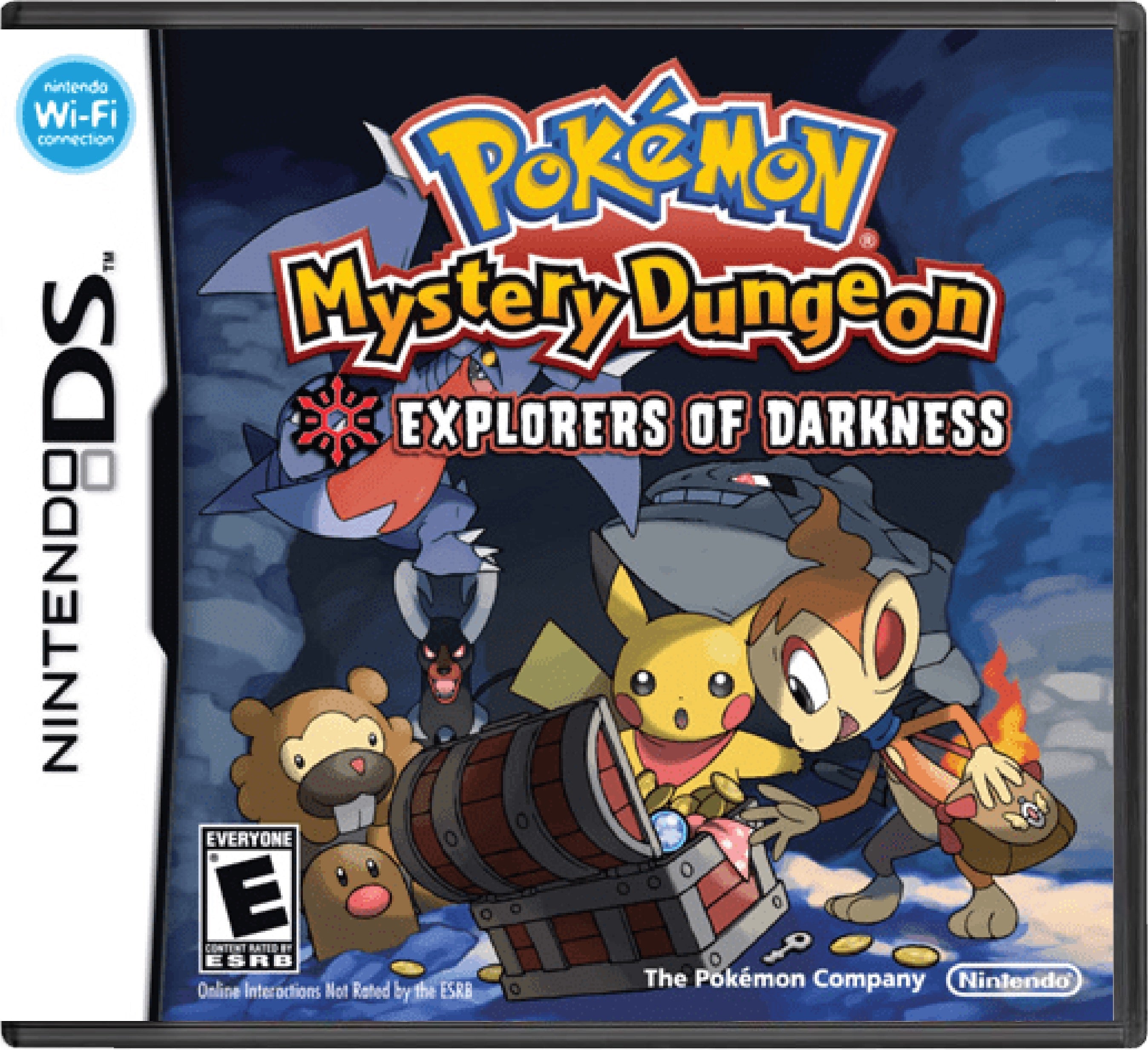 Pokemon Mystery Dungeon Explorers of Darkness Cover Art