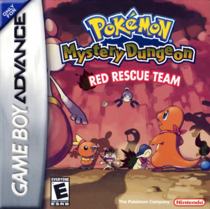 Pokemon Mystery Dungeon Red Rescue Team Cover Art