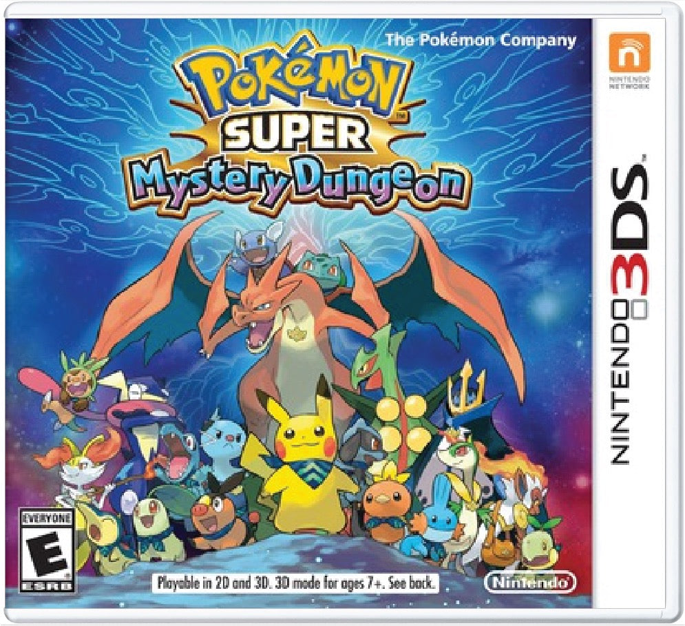 Pokemon Super Mystery Dungeon Cover Art