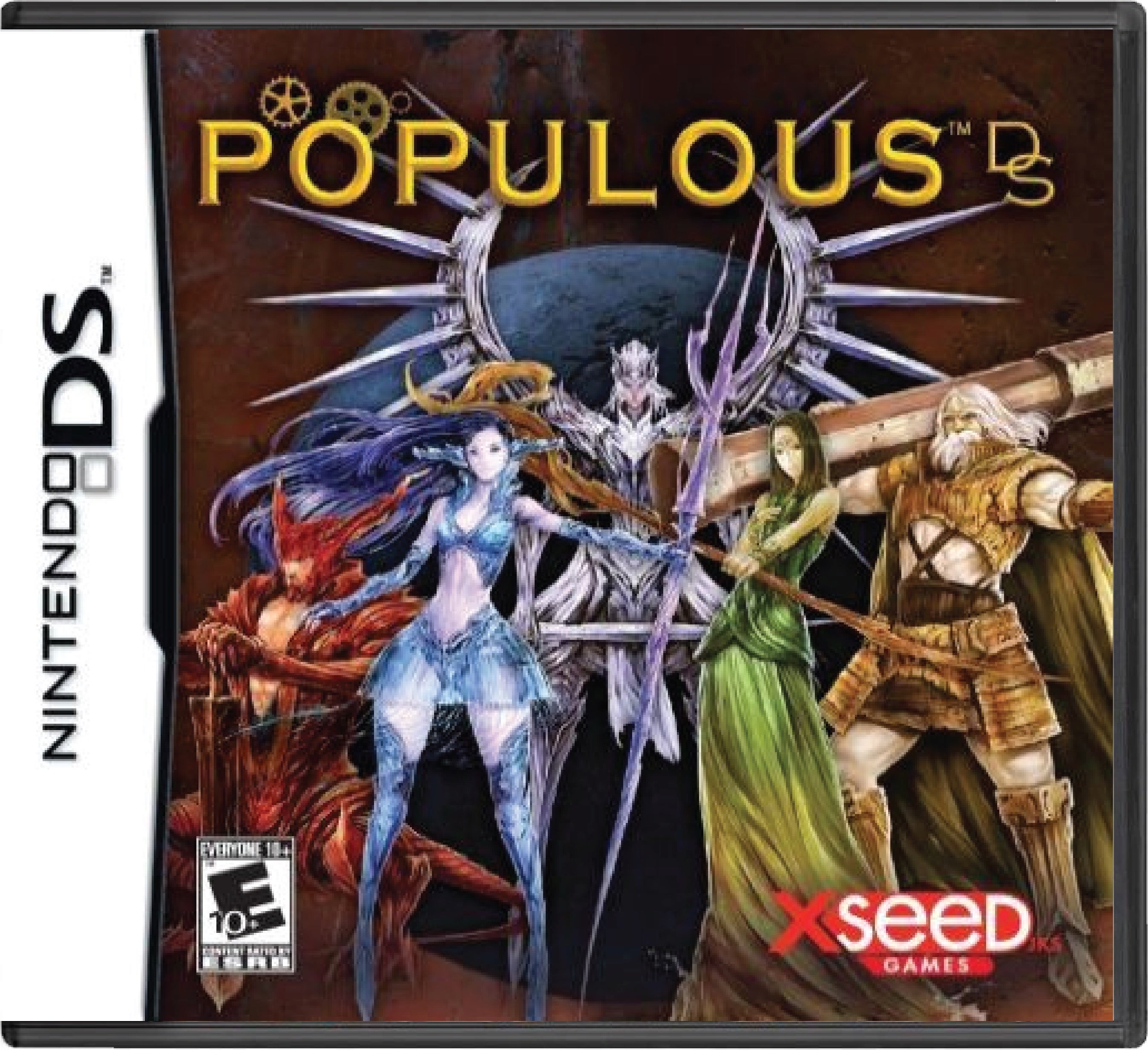 Populous DS Cover Art