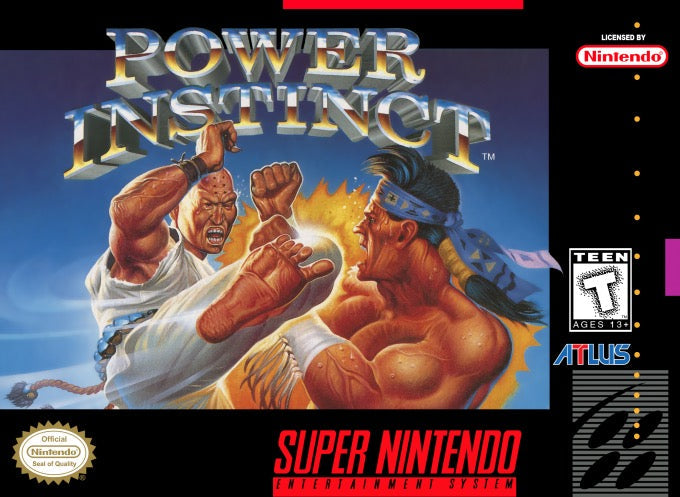 Power Instinct Cover Art