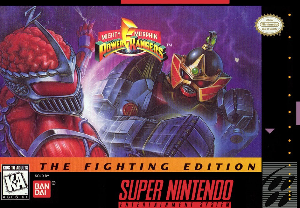 Power Rangers Fighting Edition Cover Art
