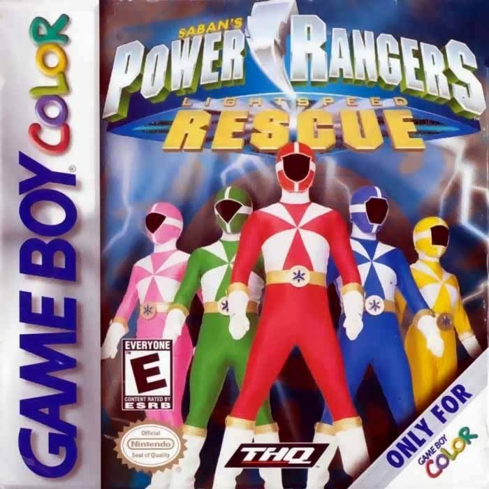 Power Rangers Lightspeed Rescue Cover Art