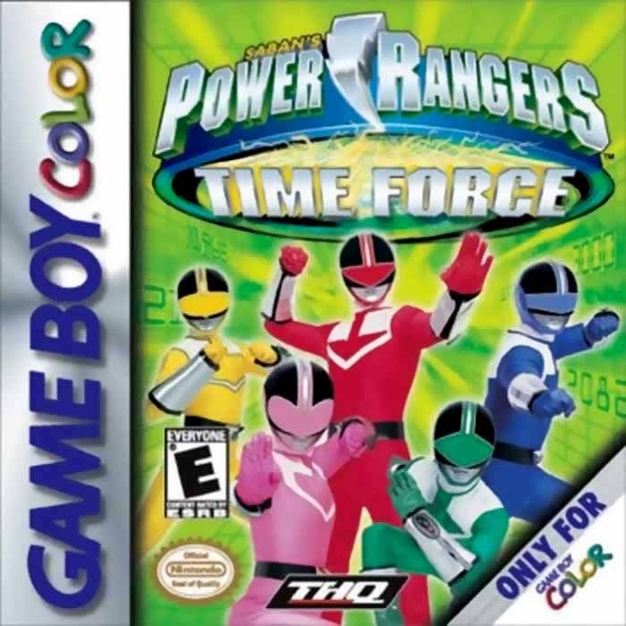Power Rangers Time Force Cover Art