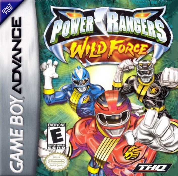 Power Rangers Wild Force Cover Art