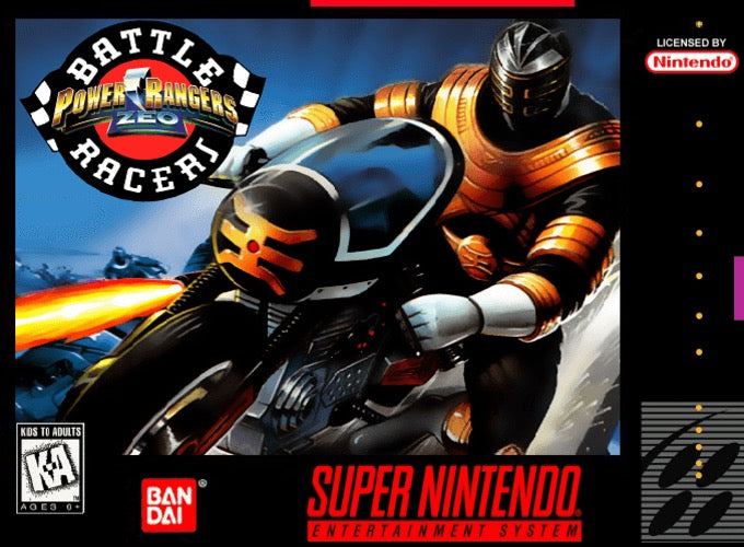Power Rangers Zeo Battle Racers Cover Art