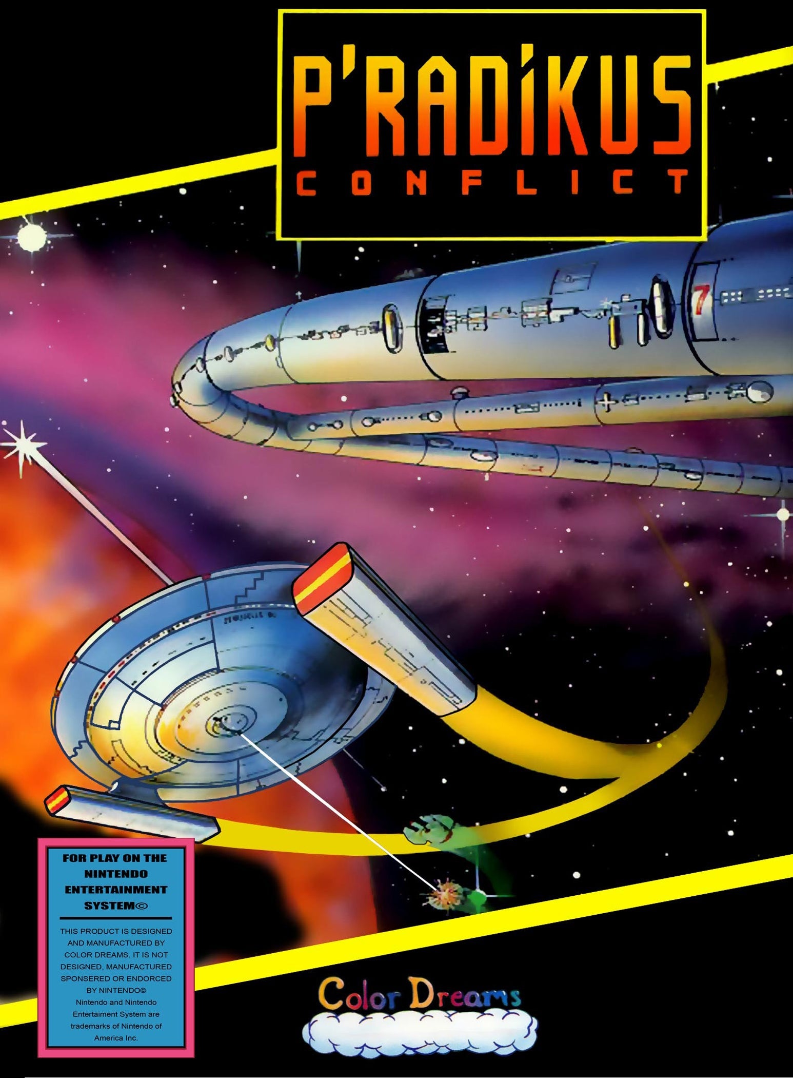 P'radikus Conflict Cover Art and Product Photo