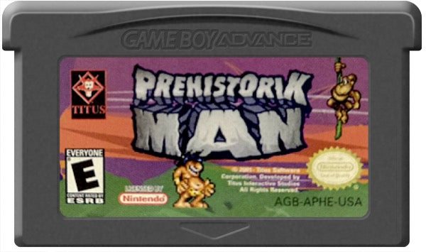 Prehistorik Man Cartridge