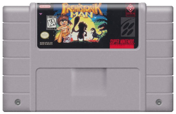 Prehistorik Man Cartridge