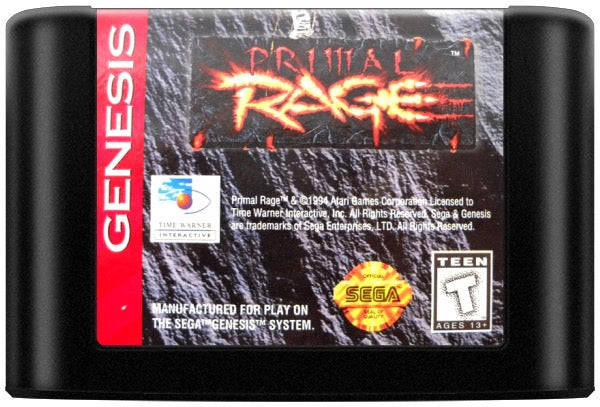 Primal Rage Cartridge