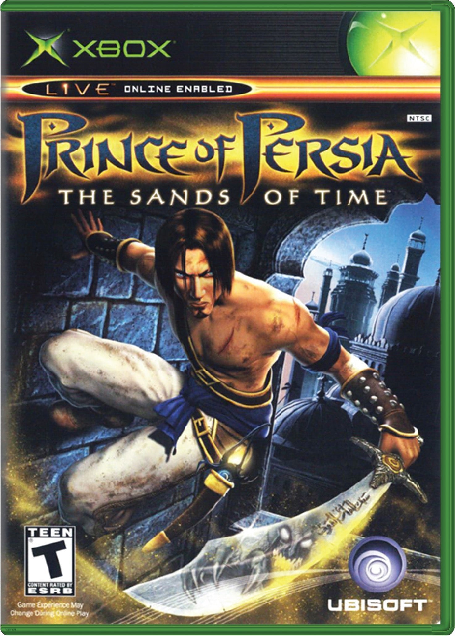Prince of Persia Sands of Time Cover Art