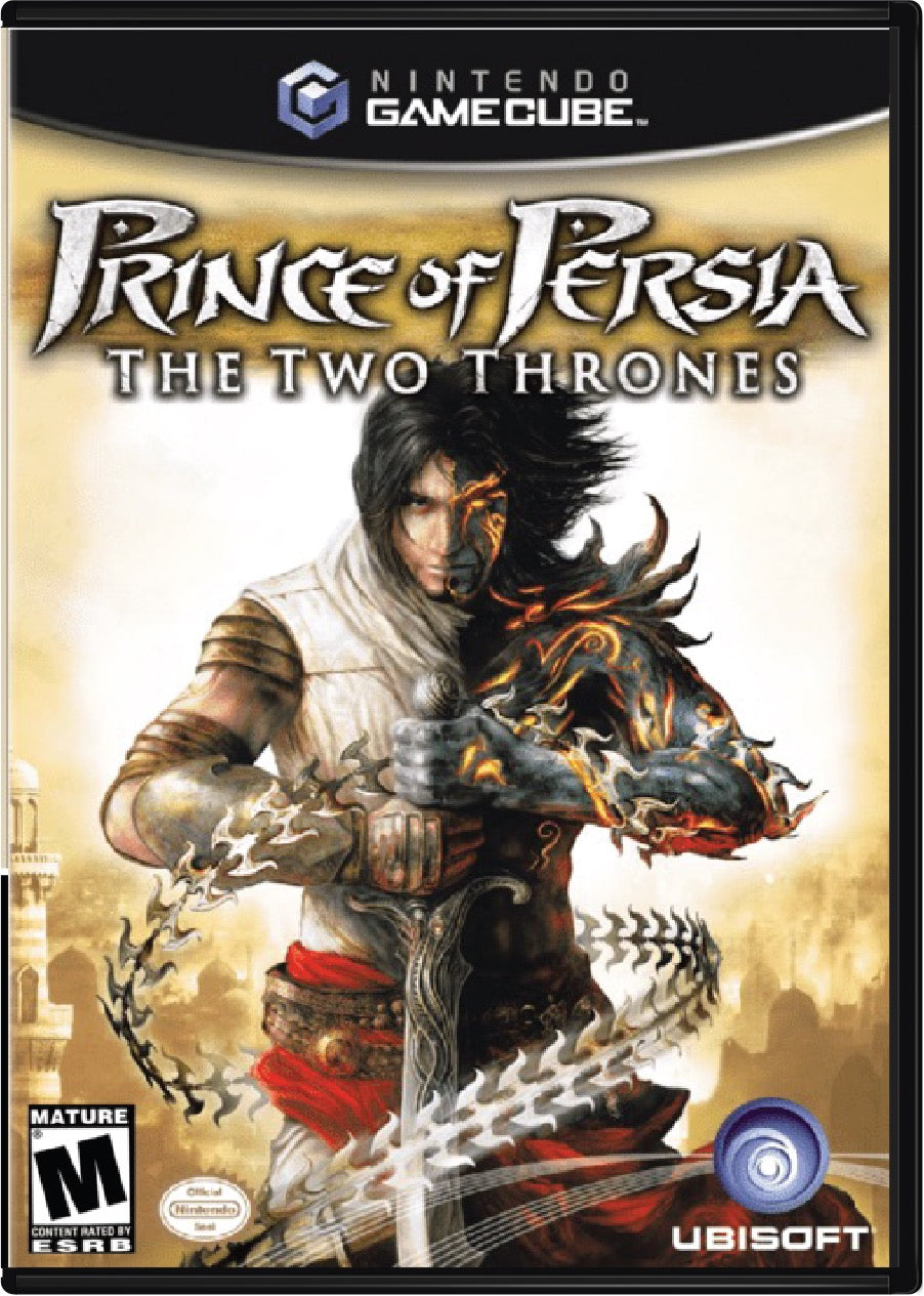 Prince of Persia Two Thrones Cover Art and Product Photo