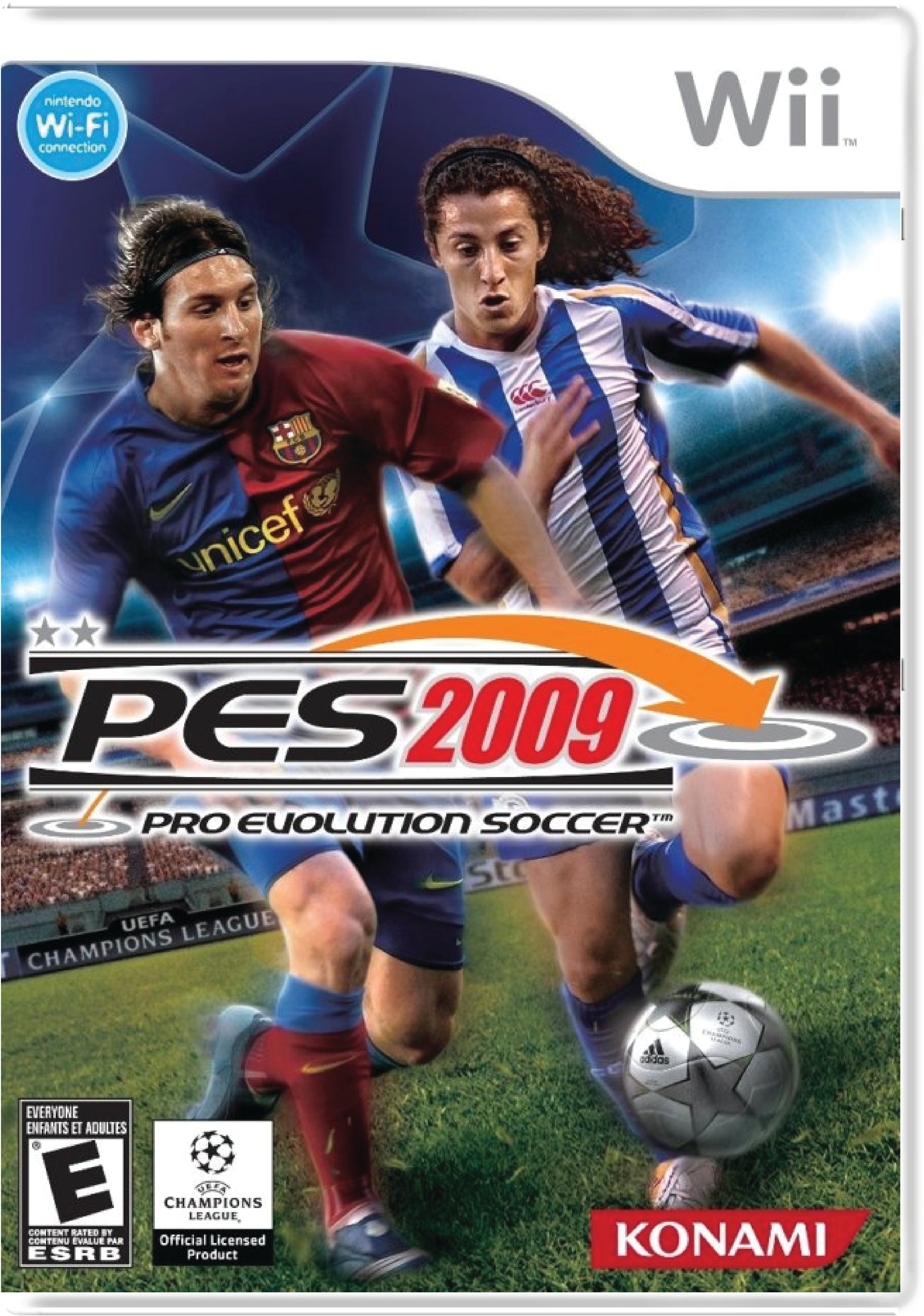 Pro Evolution Soccer 2009 Cover Art