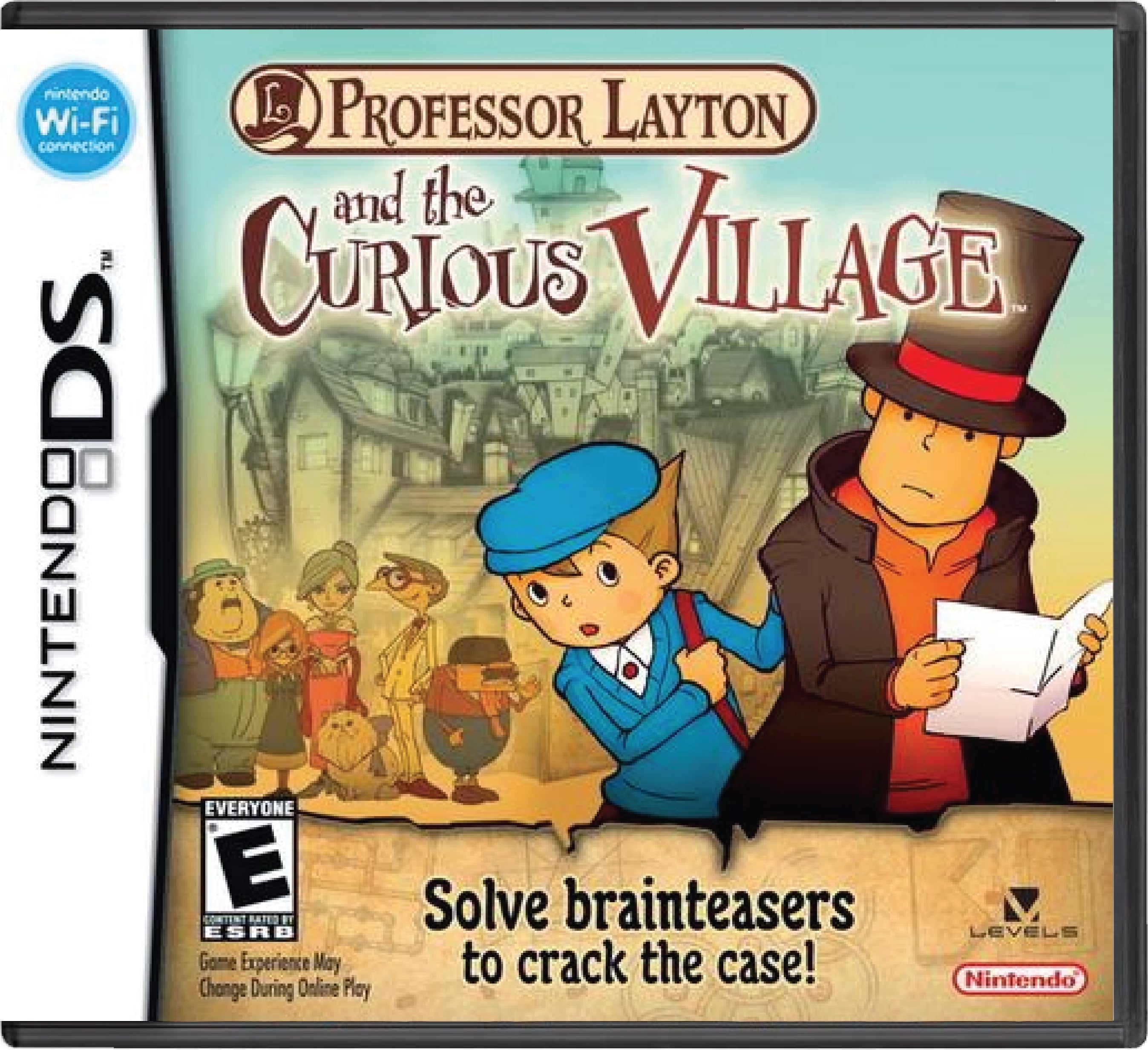 Professor Layton and the Curious Village Cover Art