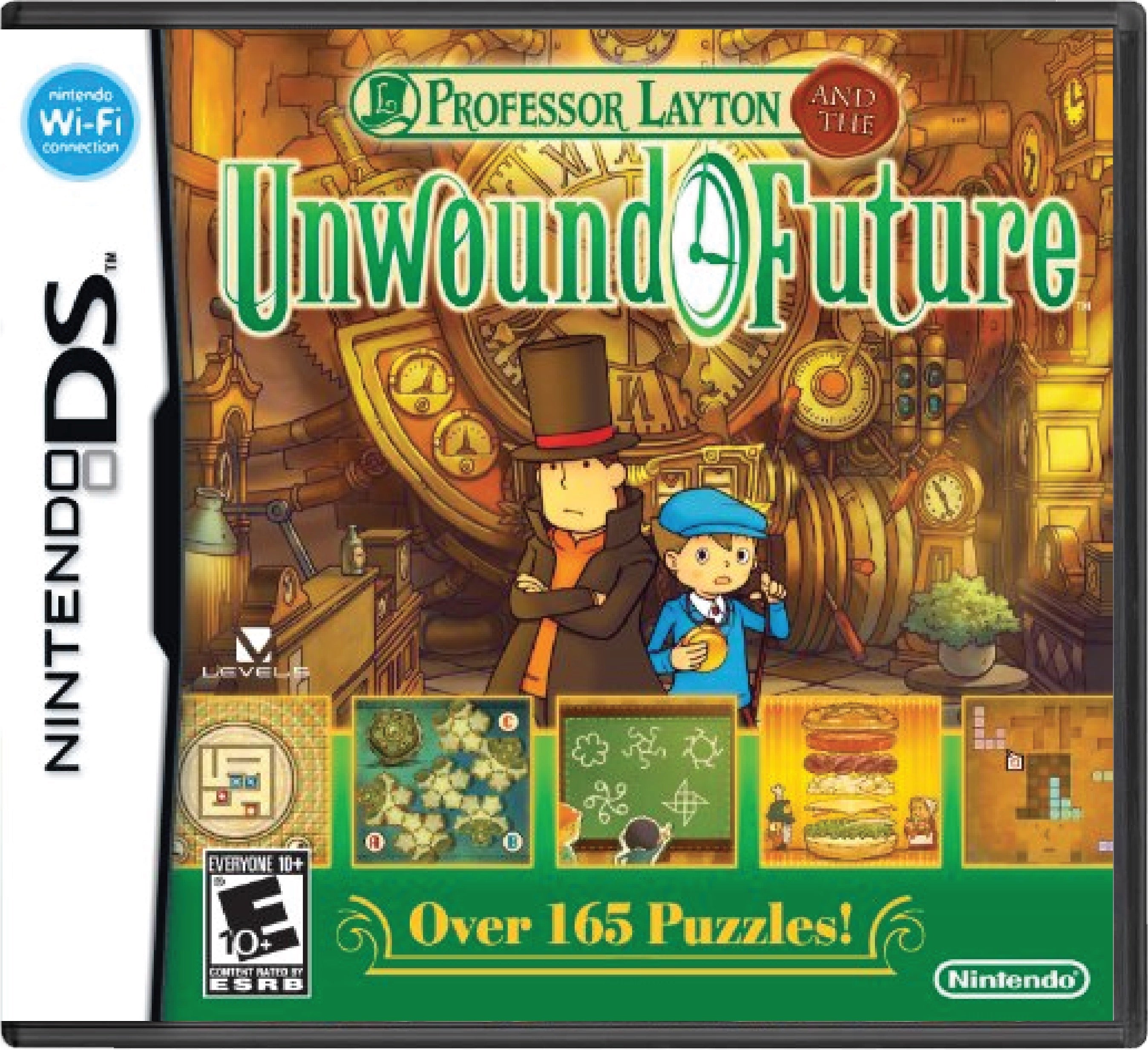 Professor Layton and the Unwound Future Cover Art