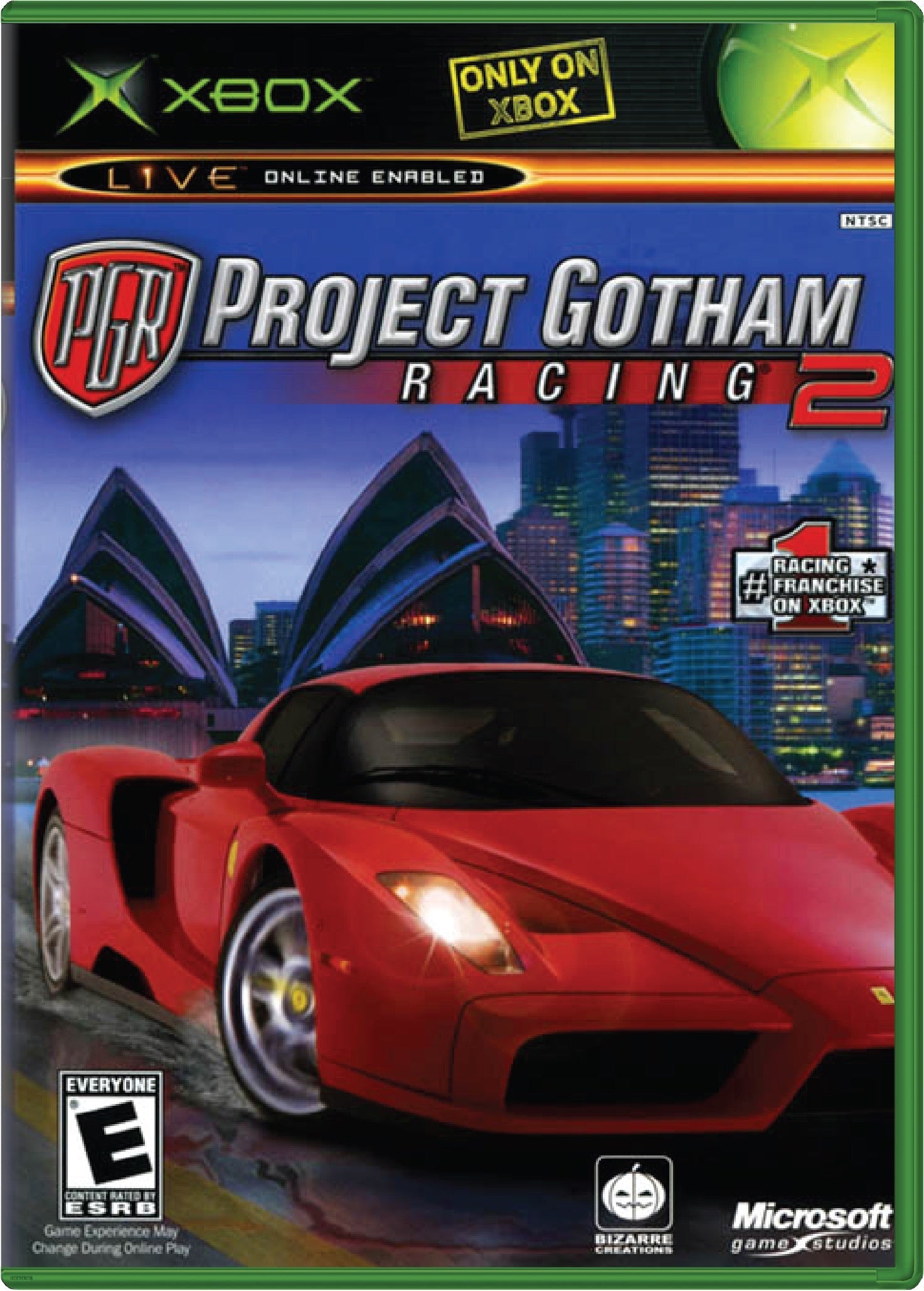 Project Gotham Racing 2 Cover Art