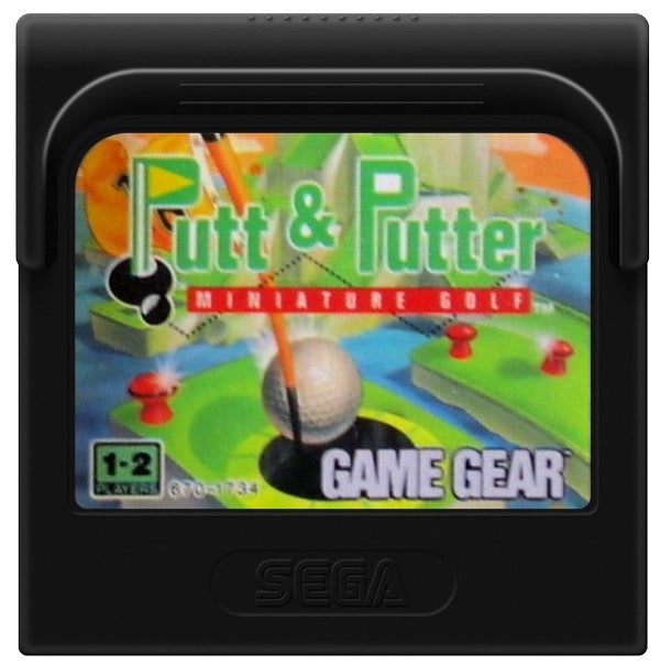 Putt and Putter Miniature Golf Cartridge