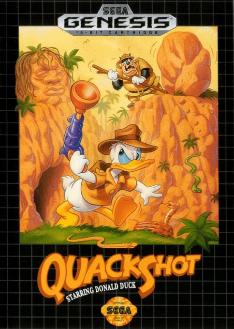 QuackShot Starring Donald Duck Cover Art
