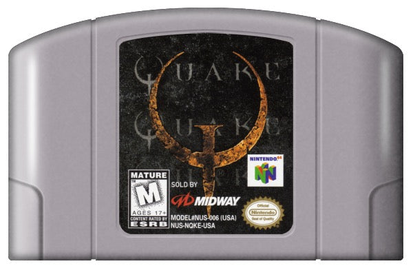 Quake Cover Art and Product Photo