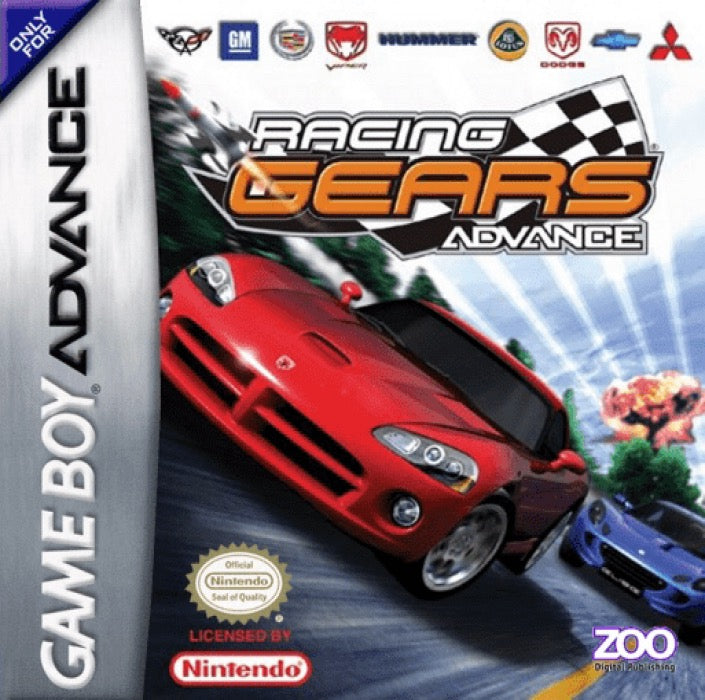 Racing Gears Advance Cover Art