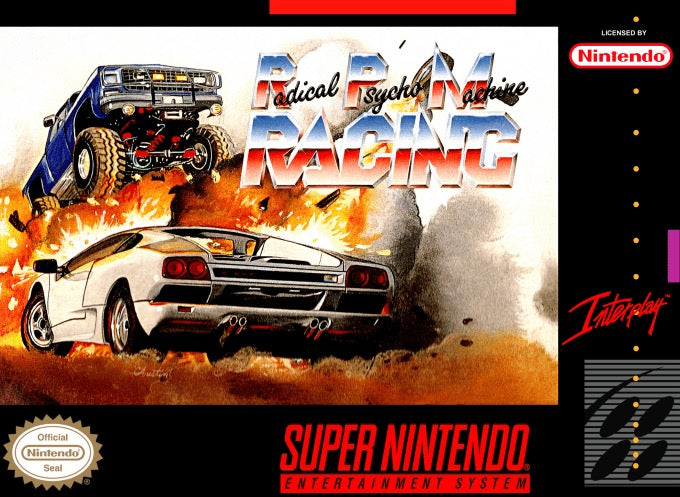 Radical Psycho Machine RPM Racing Cover Art