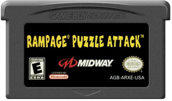 Rampage Puzzle Attack Cartridge