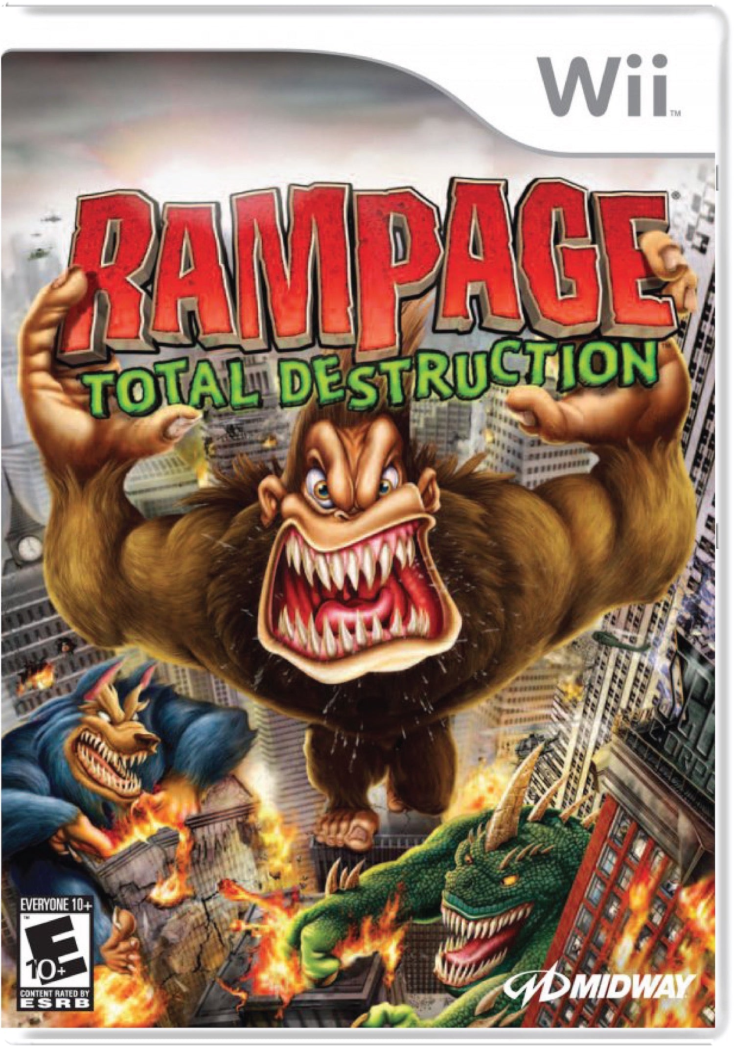 Rampage Total Destruction Cover Art
