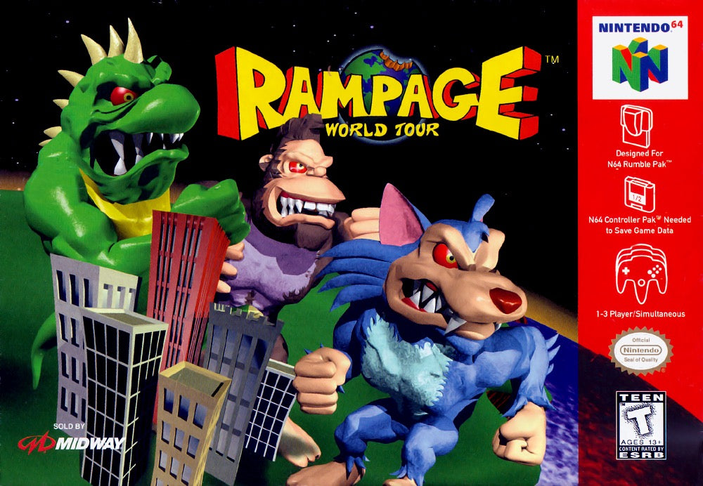 Rampage World Tour - Nintendo N64