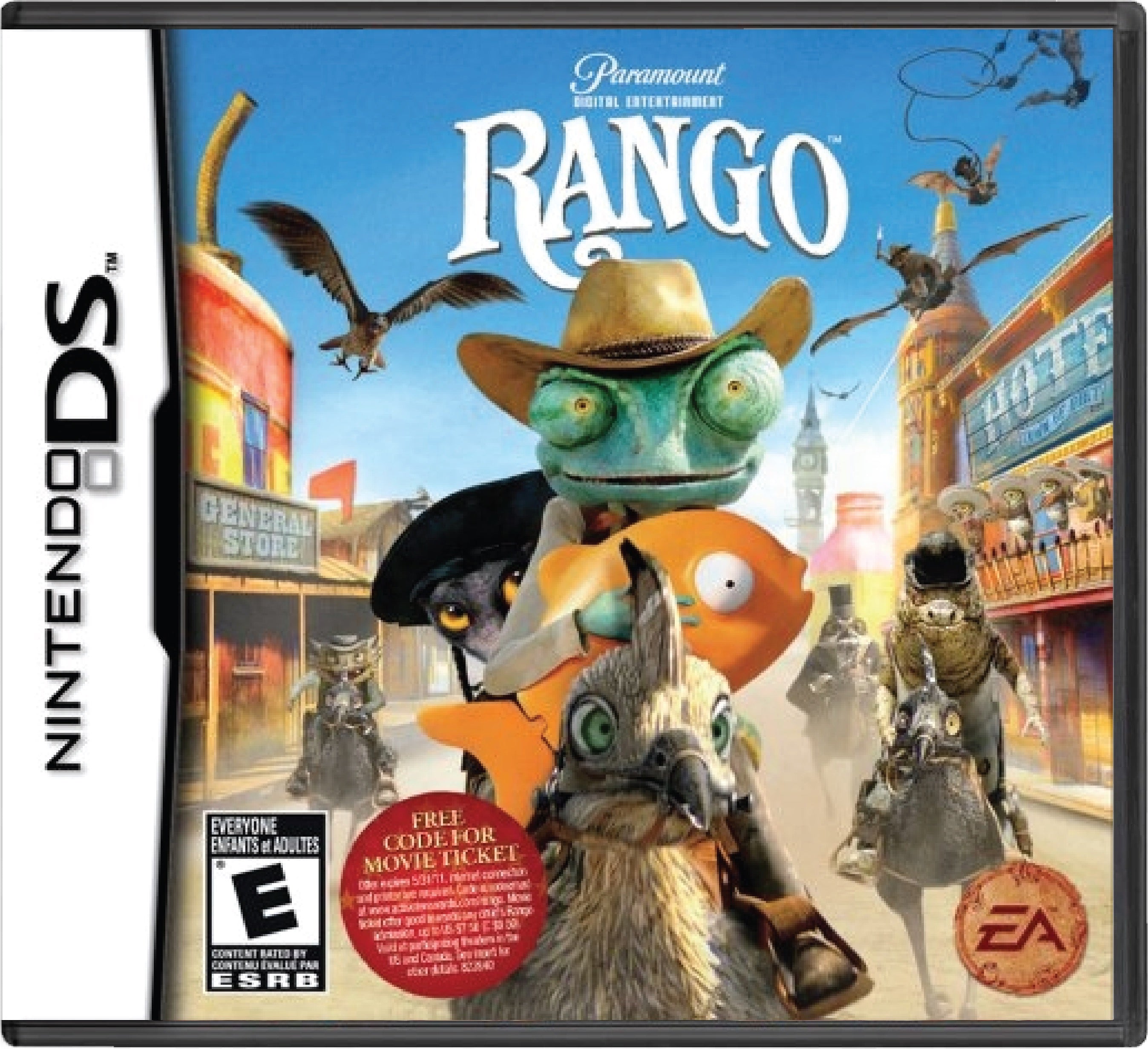 Rango The Video Game Cover Art