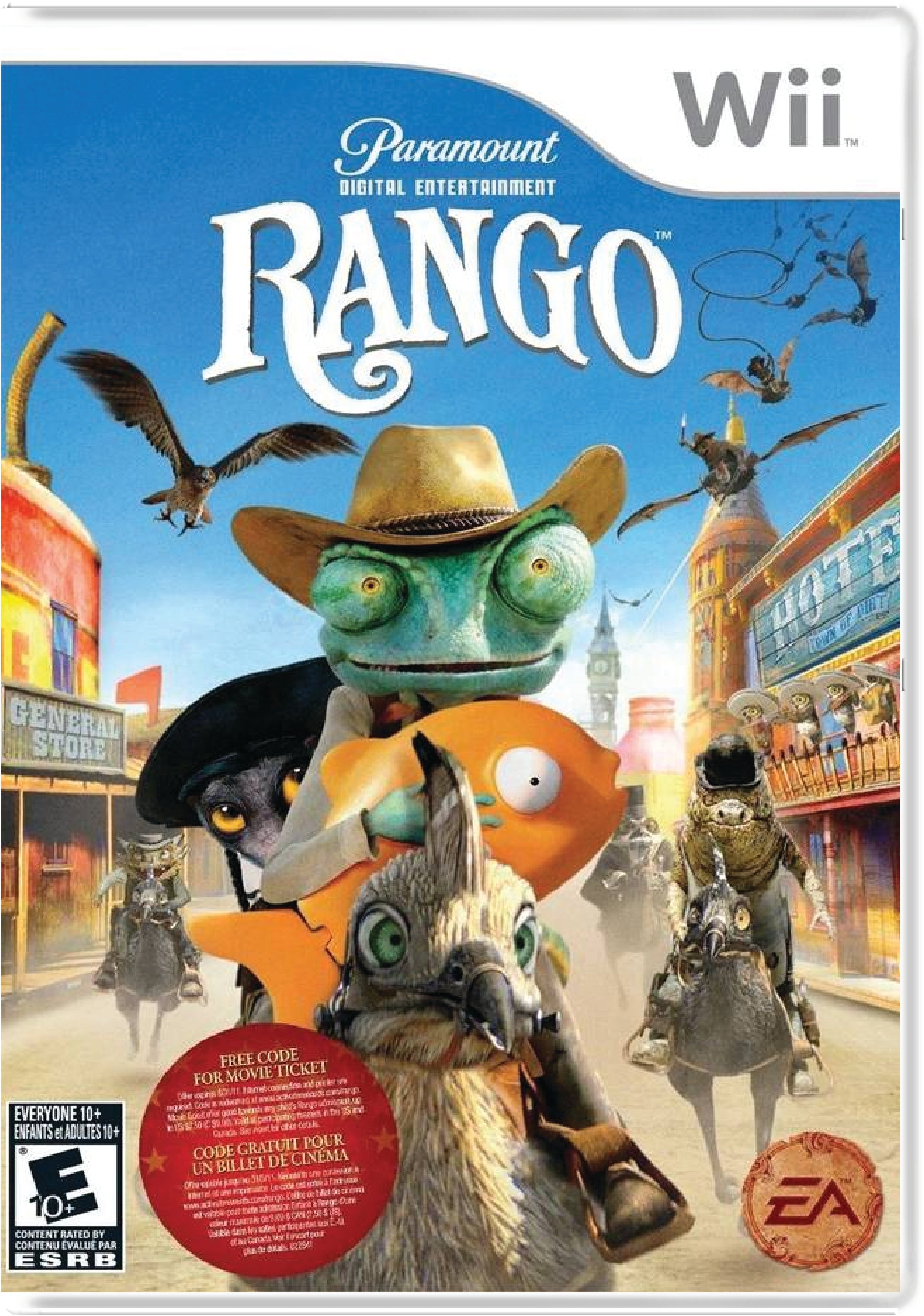 Rango The Video Game Cover Art