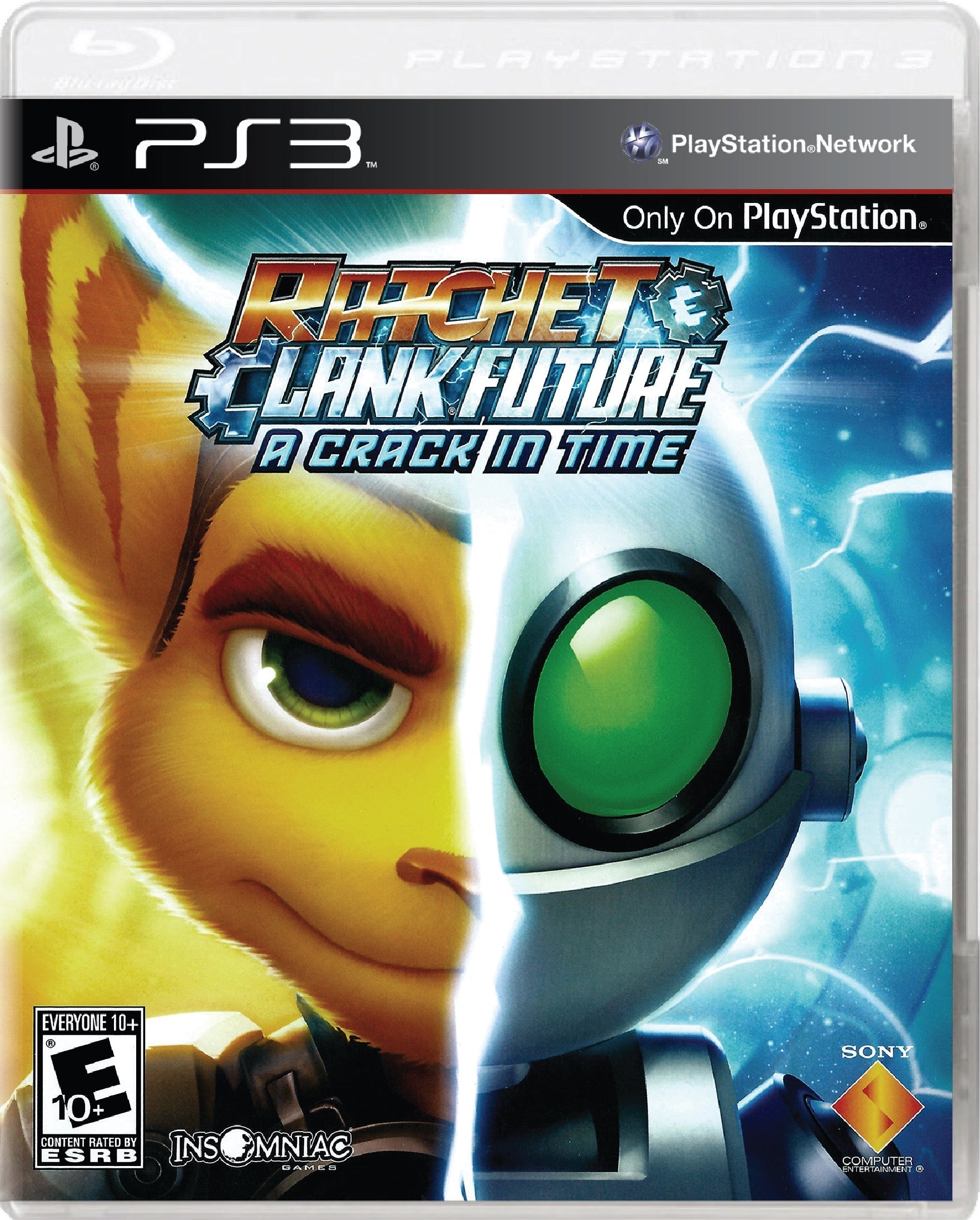 Ratchet & Clank Future A Crack in Time Cover Art