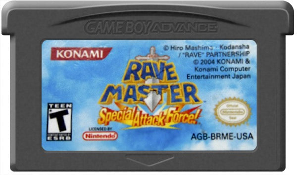 Rave Master Special Attack Force Cartridge