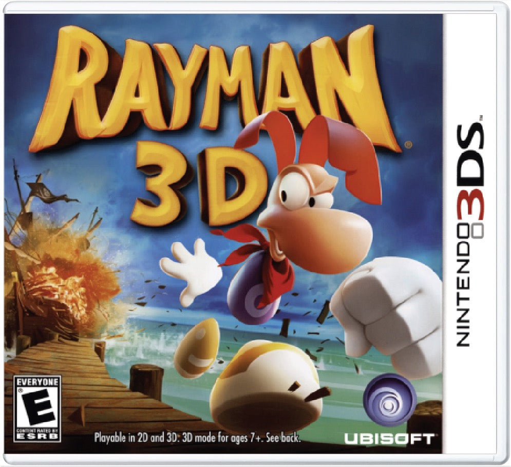 Rayman 3D Cover Art
